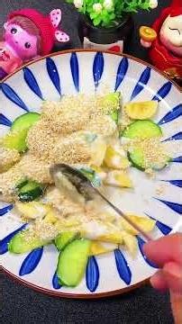 这个沙拉吃了肠子会'通畅'，医生都推荐 #健康饮食 #便秘救星