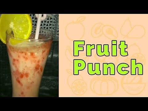 Fruit Punch Recipe