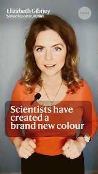 Scientists have created a brand new colour #science
