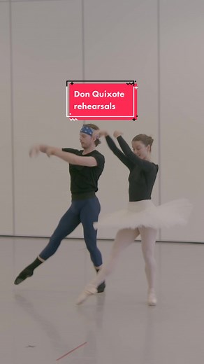 Don Quixote Ballet Rehearsal with Principal Artists