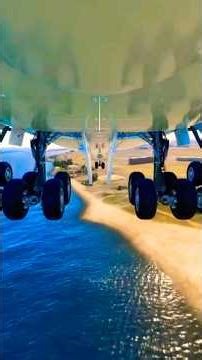 High-speed landing #aviation #landing #aerialview