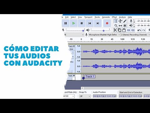 Cómo GRABAR Y EDITAR AUDIO con AUDACITY. Programa GRATIS PARA MAC Y PC 🎧🎤🔊