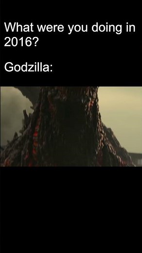 What Was Godzilla Doing In 2016? #shingodzilla #godzilla #2016 #2026
