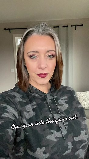 Embracing Grey Hair: From Brunette to Silver Transition