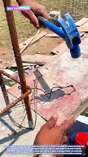 Formwork Fix: How a Simple Wire Twist Secures Rebar Ties in Concrete Framing