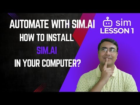 How to install Sim.AI in your Computer