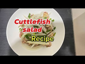 Cuttlefish Salad Recipe | KMS KITCHEN