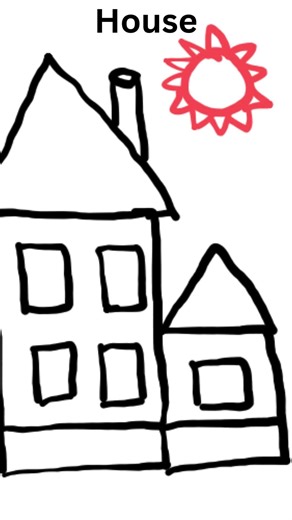 How to draw Home in easy steps #home #easystepdrawing #house