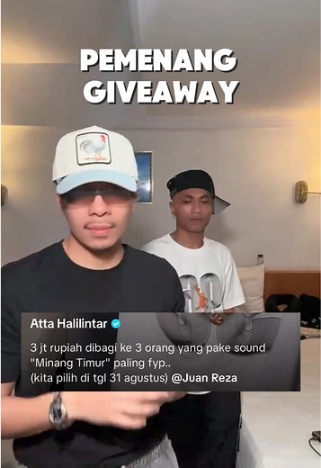 Selamat Pemenang Challenge Minang Timur!