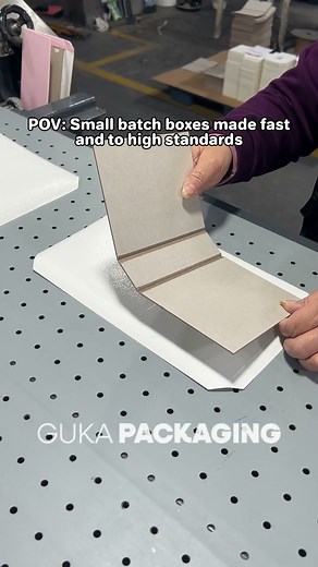 Premium Rigid Box with Cardboard Insert | Hand Assembly on OEM Factory Line #custompackaging
