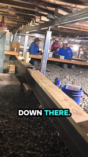 INSANE Basement Damage in Barryville NY,,,Rotten Beams, Tilted Columns & Full Structural Rescue!