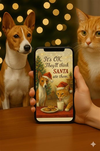 Custom Animated Christmas Card With Dog/cat - Personalized Video Greetings From Your Pet - A Unique Digital Gift - Etsy