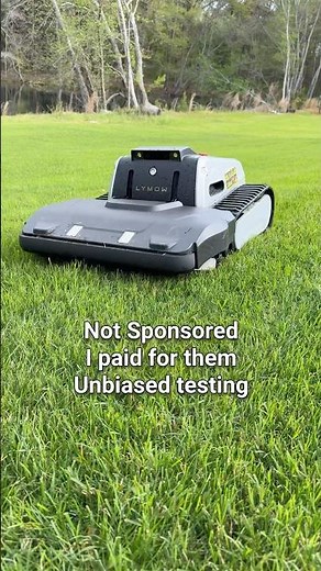 Modifying the Lymow One Plus robot lawn mower. #lawncare #lymow