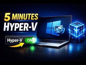 Enable Hyper-V in Windows 10 & 11 in 5 Minutes ⚡ | Step-by-Step Beginner Guide #hyperv