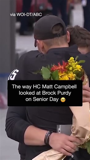 Matt Campbell knew exactly what the NFL was getting with Brock Purdy. (🎥: WOI TV/ABC) | CBS Sports HQ