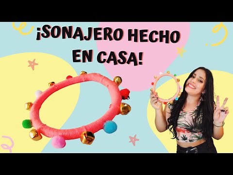 ¡APRENDAMOS A HACER UN SONAJERO EN CASA! - Tutorial instrumento musical hecho en casa