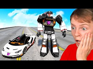 Becoming a TRANSFORMER in GTA 5!