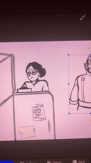 Miss Pauling x Pyro Fan Art | Team Fortress 2 Drawing