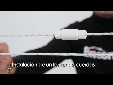 How to Install a Rope Tensioner - Bricomanía