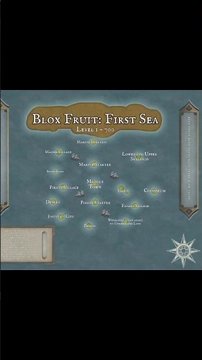 First sea 2D map of blox fruit