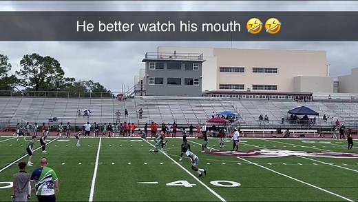 #14udad #7on7football #cornerbacktraining #makingaplay