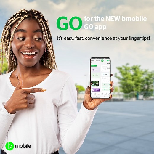 Introducing the new bmobile GO app. The convenient way to pay your bmobile bills, top up your Prepaid account and credit someone else. Plus, you get 24/7 access to your account at your fingertips! Download the bmobile GO app from Google Play or the App Store for a chance to WIN an iPhone 14. Check www.bmobilepromos.com for more details. #bmobile #GO #beonthego #domore | bmobile