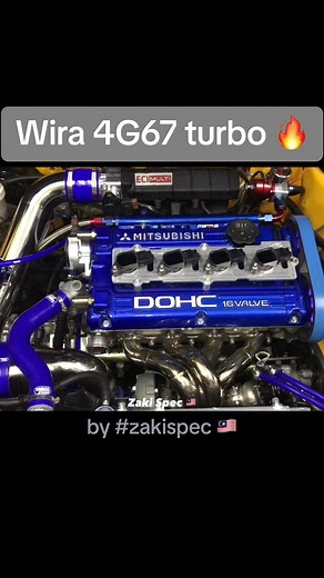 Proton Wira 4G67 Turbo 600HP Engine Build