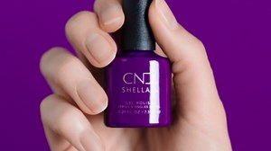 CND Shellac Gel Brown Nail Polish, Long-lasting Nail Paint Color with Curve-hugging Brush, 0.25 Fl Oz.