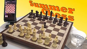 ♟️ Chessnut Air | Vienna Game DESTROYS Luk.AI bot! | Summer Chess