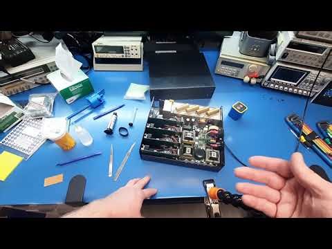 Transformer Core repair on an ESI Battery Analyzer 5010-4