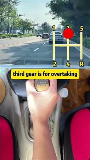 Do you know how to drive a manual transmission car correctly? #carknowledge #cartips#cars #carlife