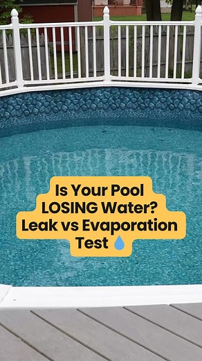 Is Your Pool LOSING Water? Leak vs. Evaporation Test 💧 | Swim University