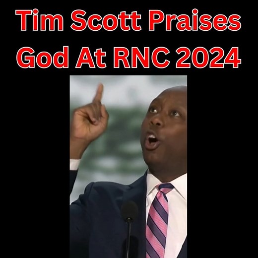 Tim Scott Praises God At RNC 2024 | Real News Now