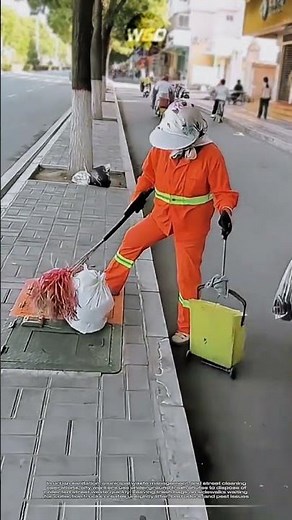 Underground street waste disposal system: Fast sidewalk trash collection for sanitation workers