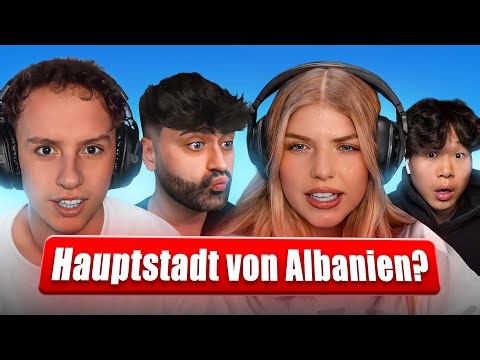 STREAMER vs QUIZ DUELL😂 mit Hugo, Fibii, Gambo und Huytastic