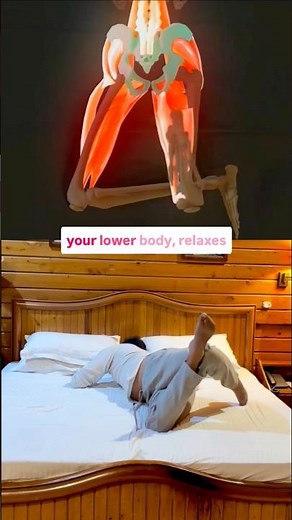3 Bedtime Yoga Stretches for Deep Sleep 😴 | Relieve Lower Back Pain & Stress Naturally