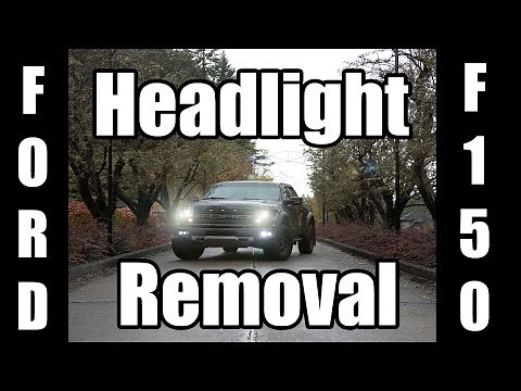 FORD F150 RAPTOR Headlight Removal (Upgrade or Replacement)