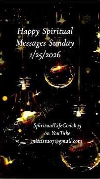 🤍✝🤍✝🤍✝HAPPY SPIRITUAL MESSAGES SUNDAY 🤍✝🤍✝🤍✝(JANUARY 25, 2026)