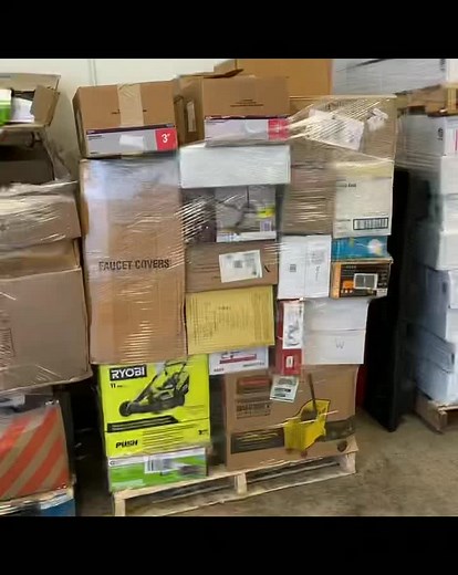 Pallet Liquidation Warehouse on TikTok