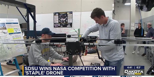 SDSU engineering students take 1st at NASA competition