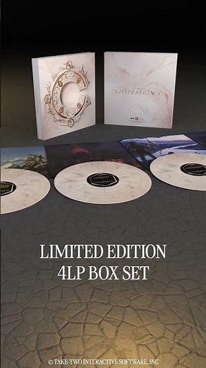 Sid Meier's Civilization VII vinyl - pre-orders now open