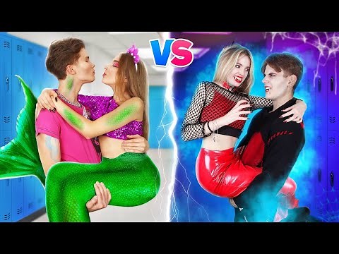 Vampires VS Mermaids || Who Will Be The Best Couple?