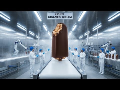How Ice Cream Is Made on a Massive Industrial Scale