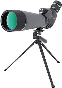 SVBONY SV409 20-60x80 Spotting Scope with Tripod Dual Focus Spotting Scope Waterproof Spotter Scope Sporting Scope for Bird Watching Hunting Target Shooting Telescope Tripod