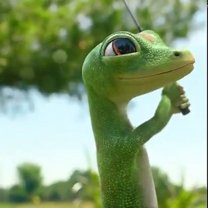 When it comes to perfecting that golf swing, I find the key is repetition! Although if anyone out there is a golf pro, I welcome any tips on my form. 🏌️ ⛳ | The GEICO Gecko
