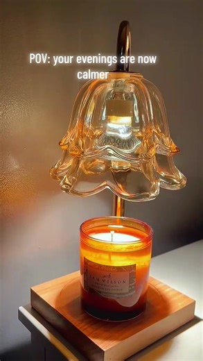 Candle glow without lighting a candle Safer, cleaner, calmer All the cosy without the flame….This is genius You need this if you love candles… it’s on offer in the basket #can#candlewarmerm#homefindsukl#valentinesgiftideak#tiktokshopfindsf#safecandles