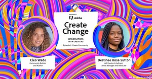 29K views · 37 reactions | "Creativity outlines what it means for us to be human." - Destinee Ross-Sutton. Listen in as Advisor and Artist Advocate Destinee Ross-Sutton and Author Cleo Wade explore how creativity connects us: https://adobe.ly/351LAXF #CreativityForAll | Adobe | Facebook