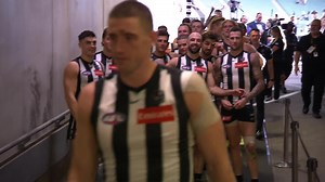 Darcy Cameron was stitched up following his 100th game 😂 | AFL