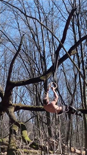 Why I Train in Nature 🌿 (Rings Workout Setup)