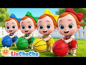 Little Baby Plays with Colorful Balls | EP264 | Good Habits for Babies | Toddler Songs | LiaChaCha